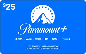 PARAMOUNT+ Gift Card