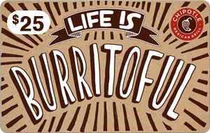 CHIPOTLE Gift Card