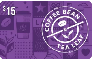 THE COFFEE BEAN & TEA LEAF Gift Card
