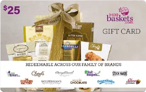 1-800-BASKET.COM Gift Card
