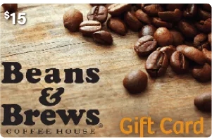 BEANS & BREWS Gift Card