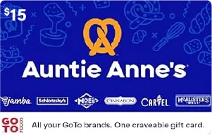 AUNTIE ANNE'S Gift Card