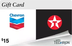 CHEVRON AND TEXACO Gift Card