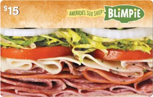 BLIMPIE Gift Card