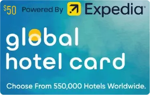 GLOBAL HOTEL CARD Gift Card