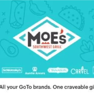 MOES SOUTHWEST GRILL Gift Card
