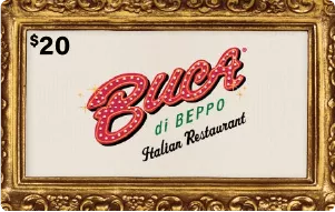 BUCA DI BEPPO Gift Card