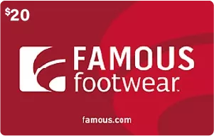 FAMOUS FOOTWEAR Gift Card