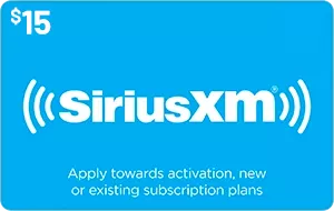 SIRIUS XM Gift Card